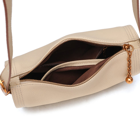 Hobo Shoulder Bag - Apricot